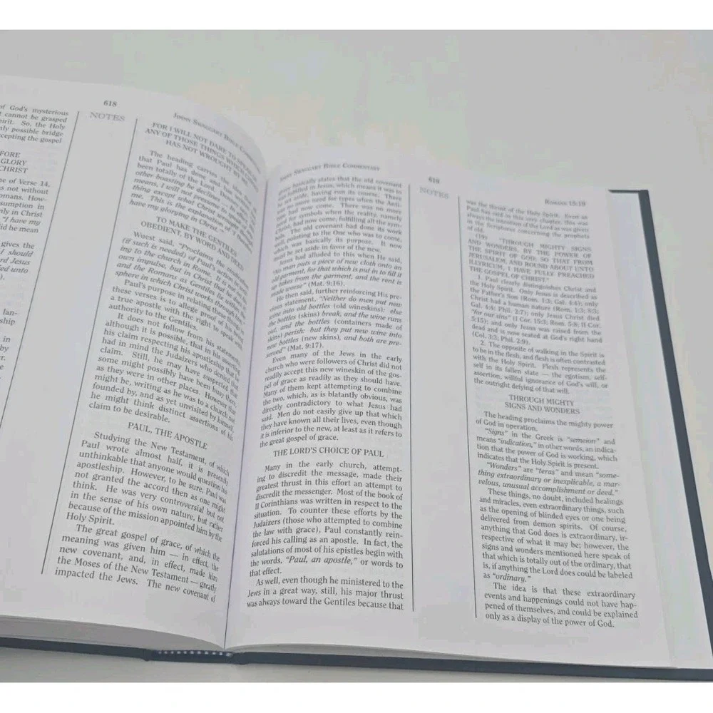 Jimmy Swaggart Bible Commentary Romans Study Reference Book